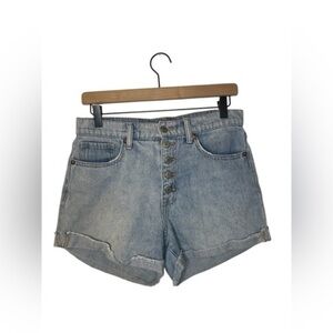 Aeropostale Blue Jean Shorts Distressed Vintage Style